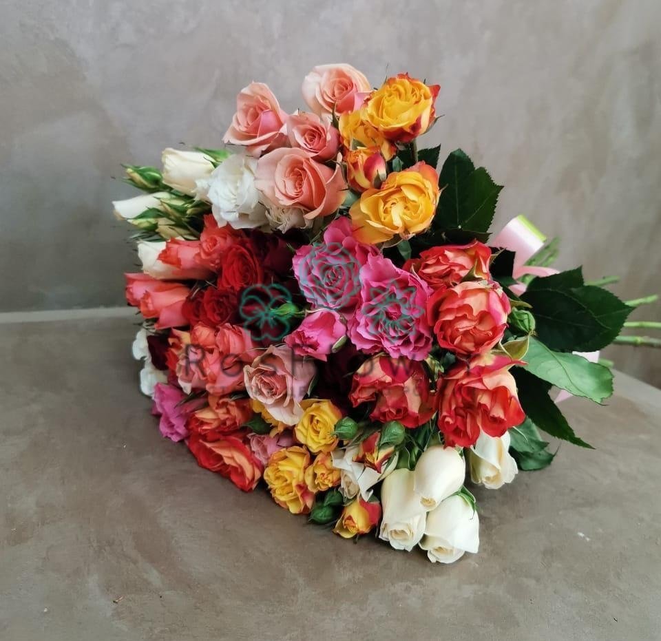 Букет цветов из: Розы в Панино