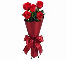 Букет 5 Красных роз Эдлесс Лав в Панино