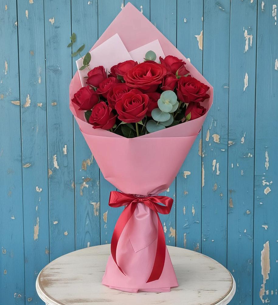 Букет цветов из: Розы в Панино