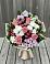 Букет цветов из: Альстромерии, Гвоздики, Розы и Хризантемы в Панино