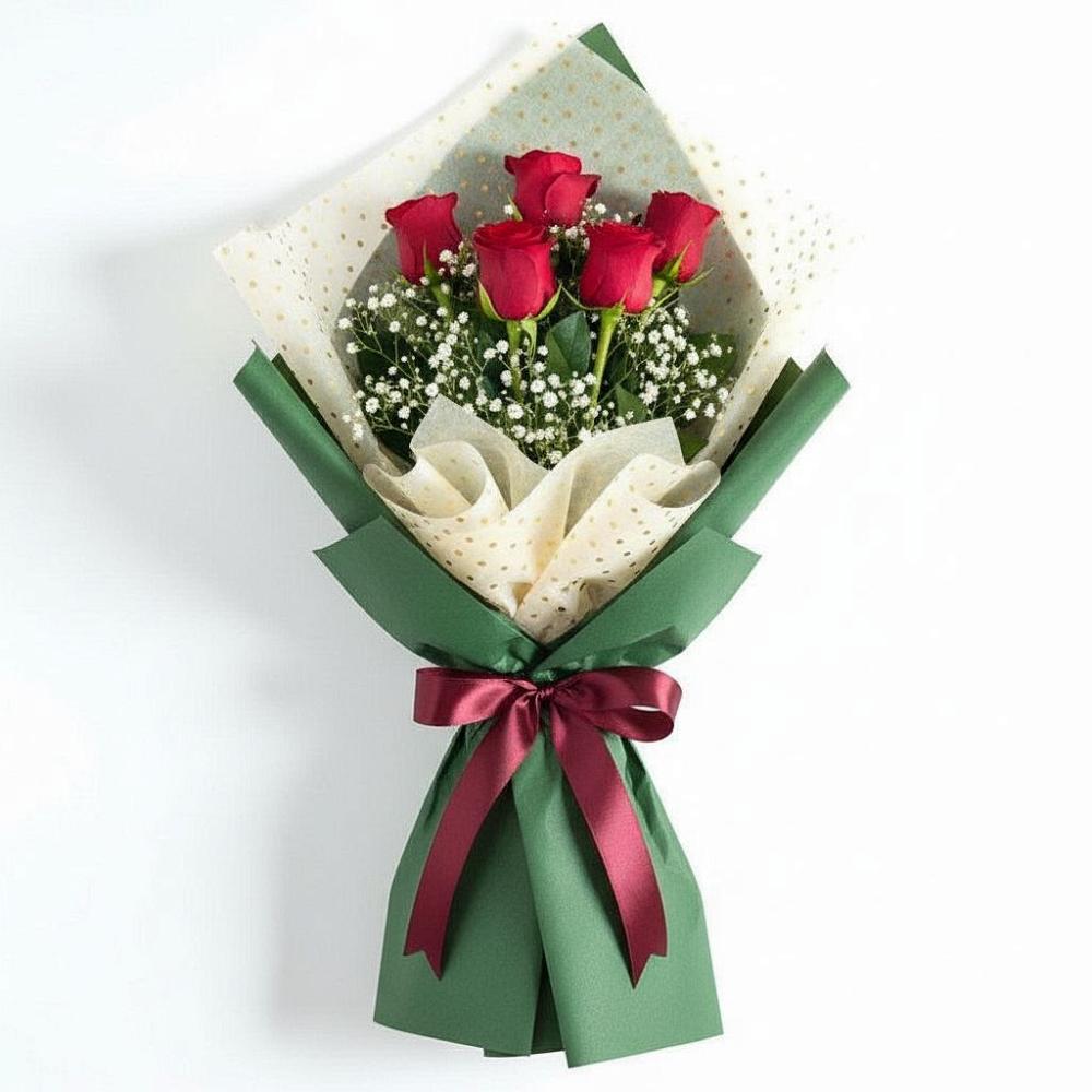 Букет цветов из: Розы в Панино