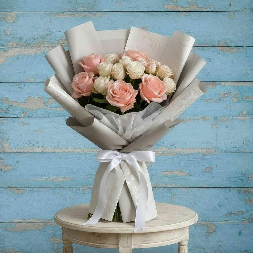 Букет цветов из: Розы в Панино