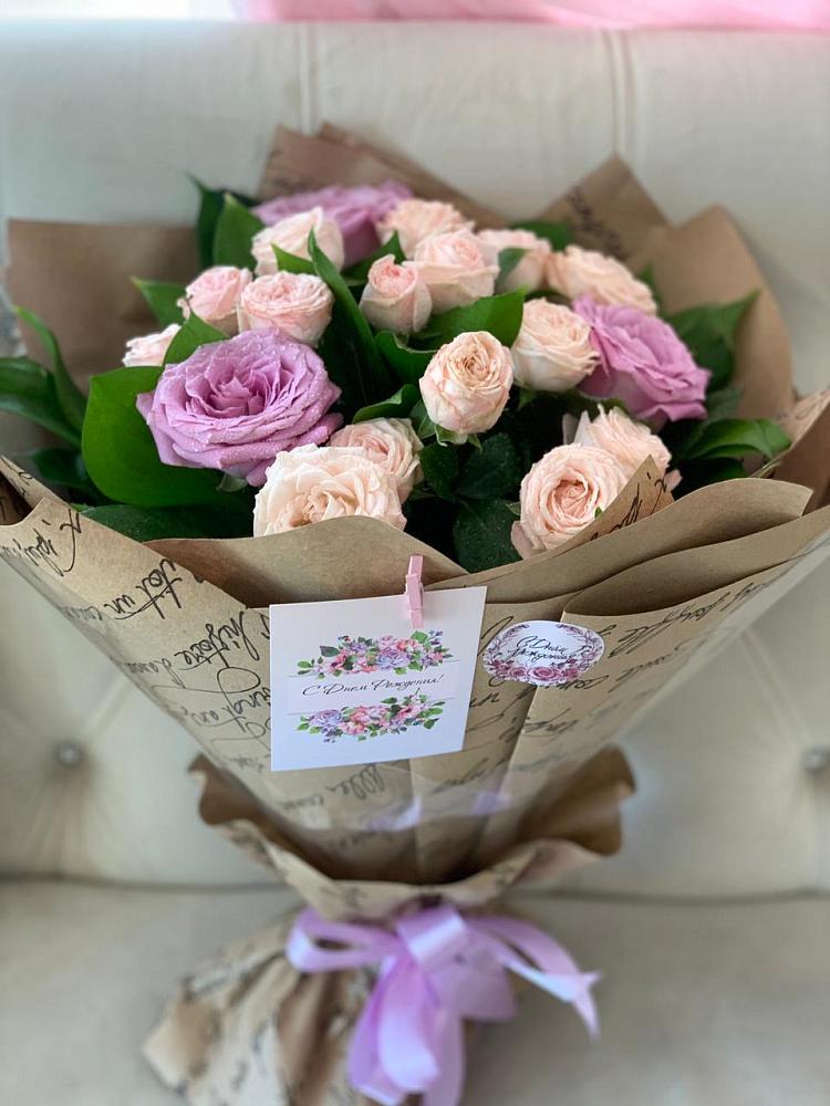 Букет цветов из: Розы в Панино