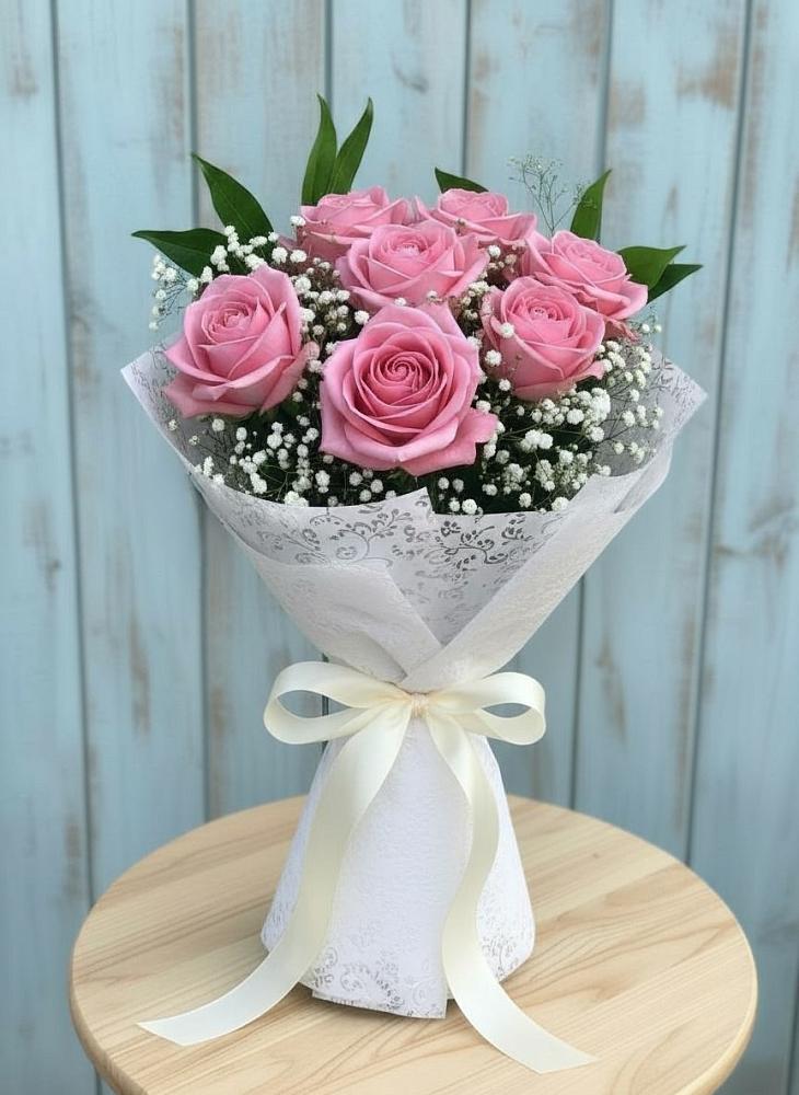 Букет цветов из: Розы в Панино