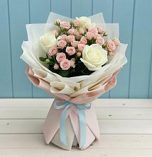 Букет цветов из:  Розы в Панино