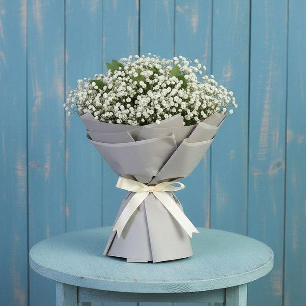 Букет цветов из: Гипсофила в Панино