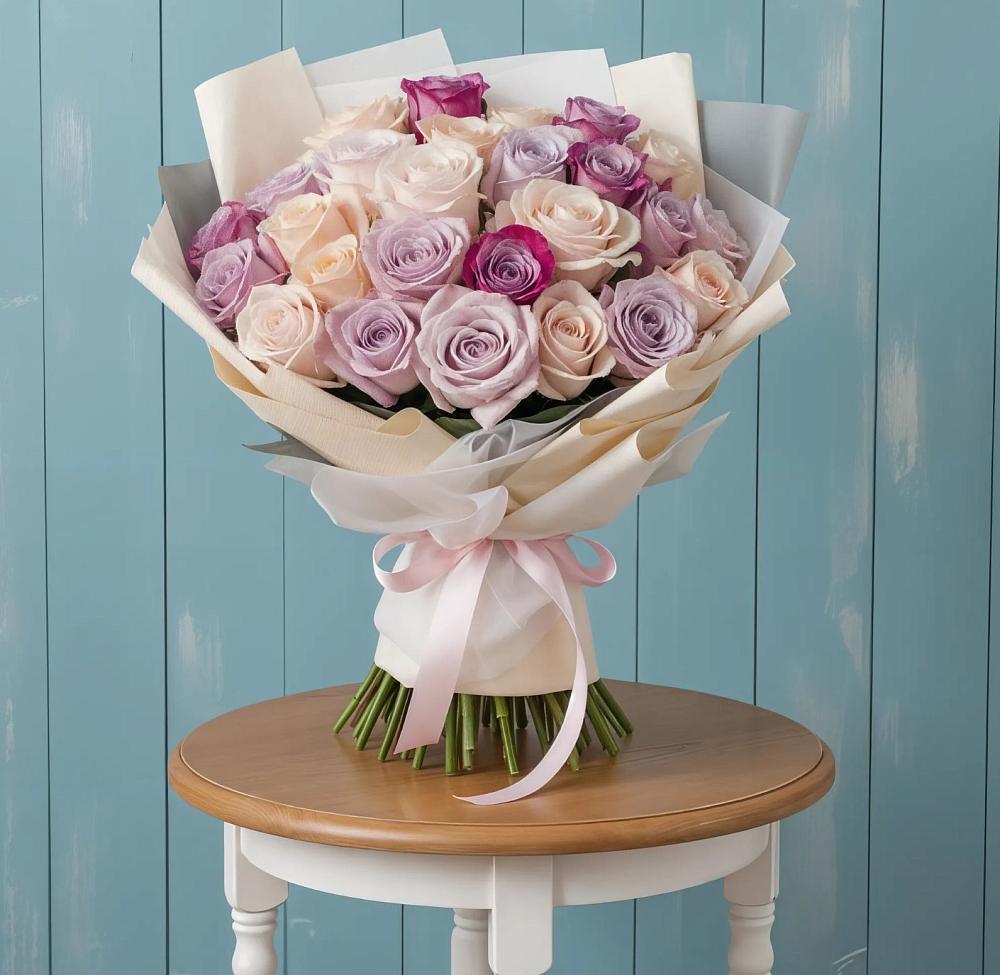 Букет цветов из: Розы в Панино