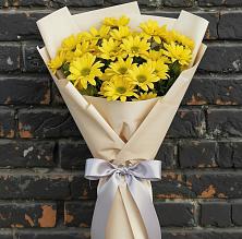 Букет цветов из:  Хризантемы в Панино