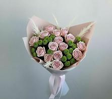 Букет цветов из:  Розы и Хризантемы в Панино