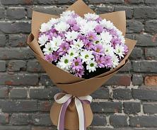 Букет цветов из:  Хризантемы в Панино