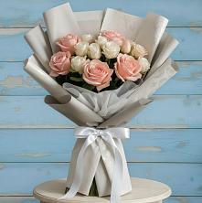 Букет цветов из:  Розы в Панино