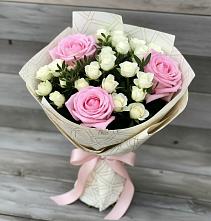 Букет цветов из:  Розы в Панино