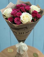 Букет цветов из:  Розы в Панино