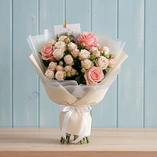 Букет цветов из:  Розы в Панино