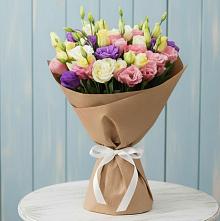 Букет цветов из:  Лизиантусы в Панино