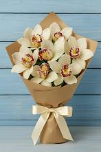 Букет цветов из:  Орхидеи и Розы в Панино